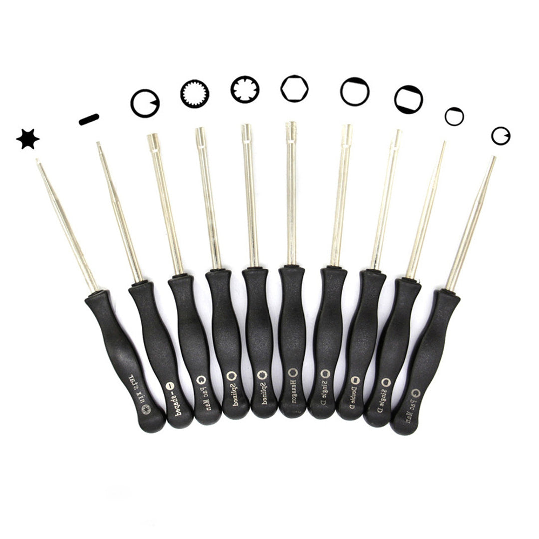 Set 10 izvijačev za nastavitev uplinjača (uplinjač, fergaser)