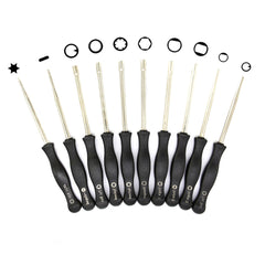 Set 10 izvijačev za nastavitev uplinjača (uplinjač, fergaser)