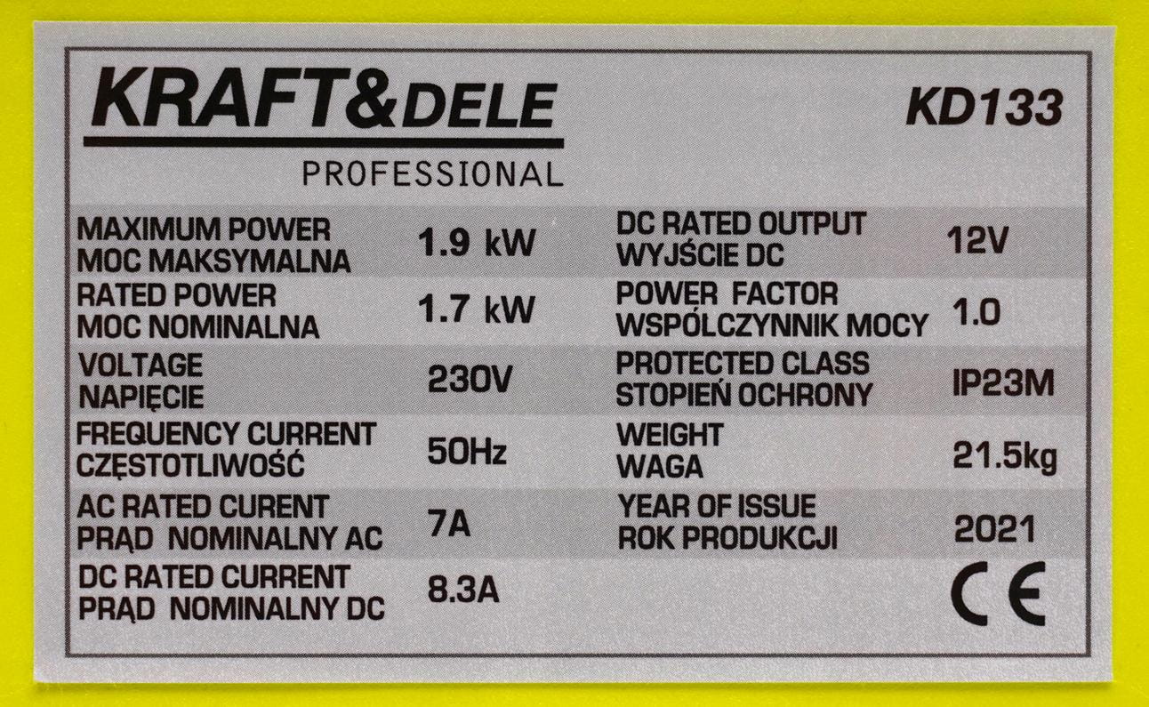 Inverterski benzinski agregat za struju 1900 W