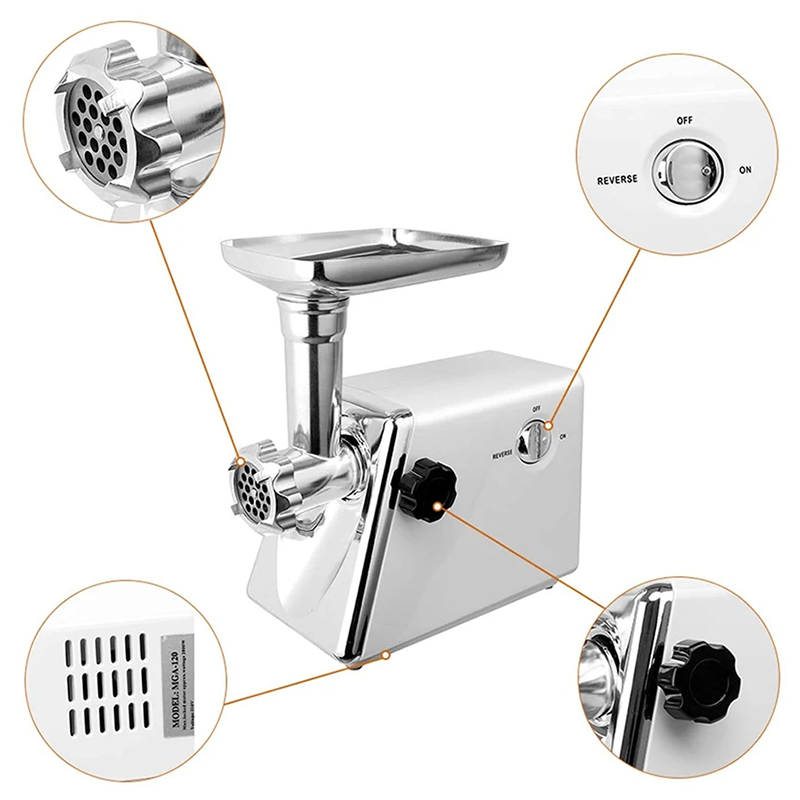 Električni mlin za mletje mesa - INOX