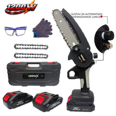 Trimax aku pila 24V sa sustavom za podmazivanje lanca | NOVO