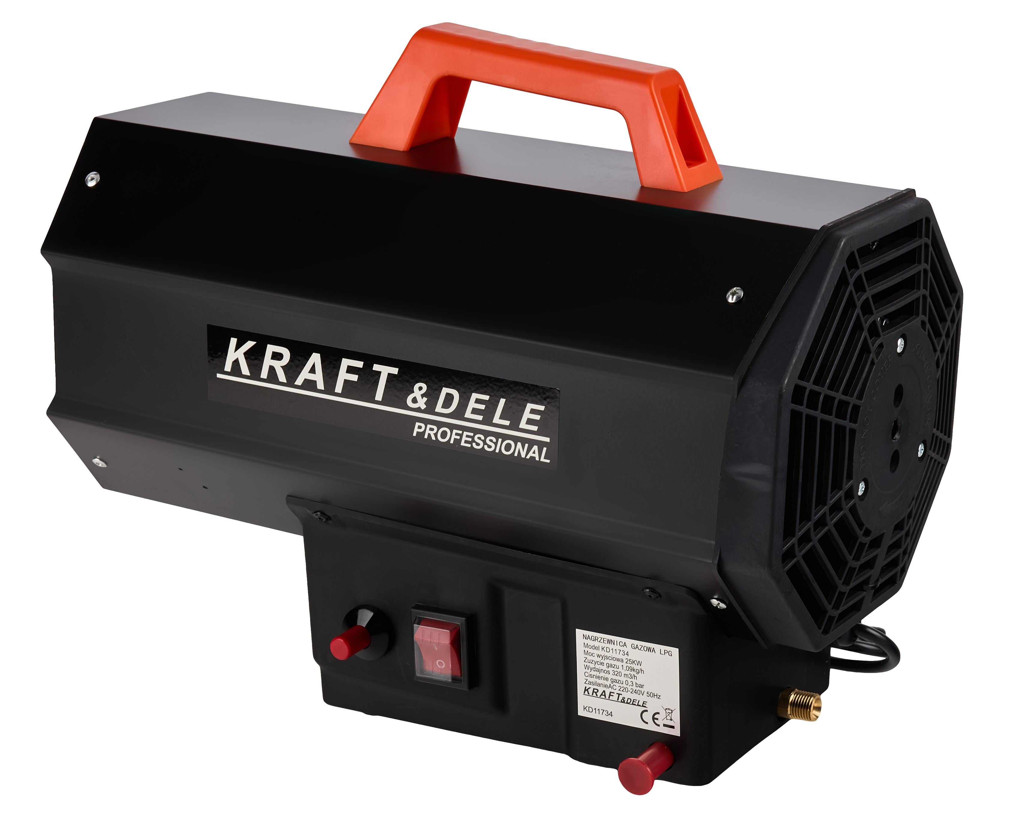 Plinska grijača 25 kW s reduktorom KD11734