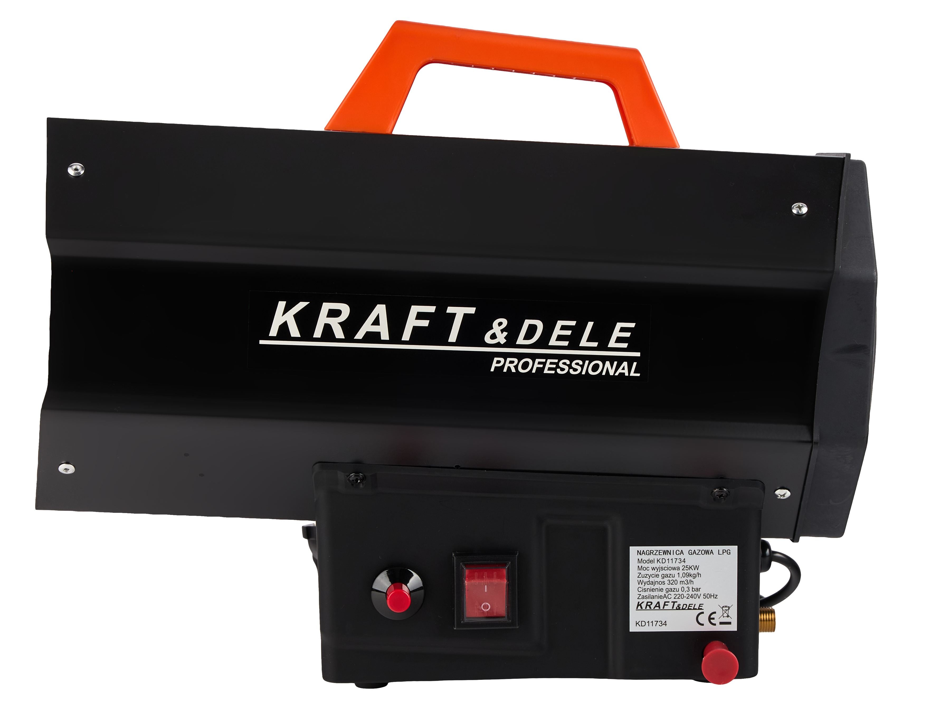 Plinska grijača 25 kW s reduktorom KD11734