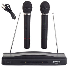 Komplet za karaoke | 2 brezžična mikrofona + postaja