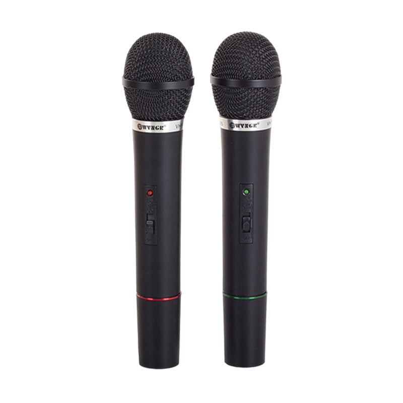Komplet za karaoke | 2 brezžična mikrofona + postaja