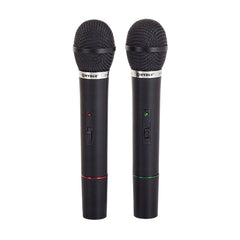 Komplet za karaoke | 2 brezžična mikrofona + postaja
