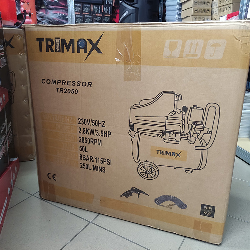Trimax kompresor 50L | 8 barov - 250L/min