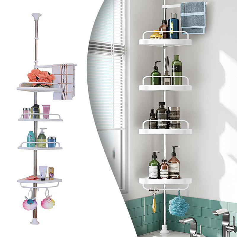Teleskopska kotna polica za kopalnico