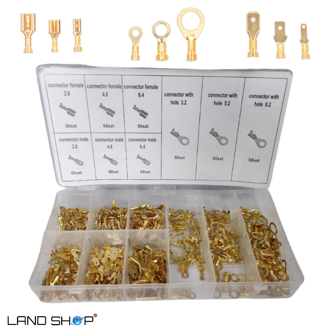 SET 450 kabelskih konektorjev za avto 1+1 gratis