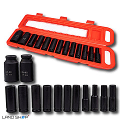 Garnitura udarnih ključev GEDORE 1/2"10-32 mm
