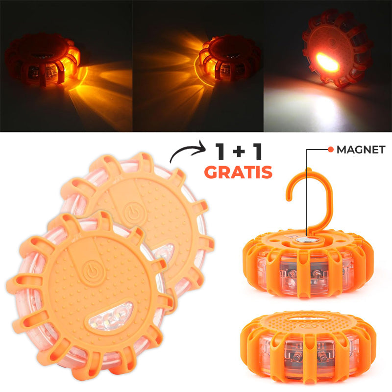 Signalna svetilka "Flara" z LED | 1+1 GRATIS