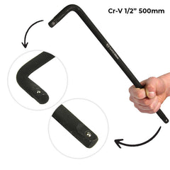 Vtičnica za kolesa | 1/2" 500 mm tipa L