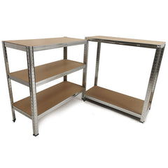 Regal kovinski-medijapan 180x90x40cm, 5x175kg