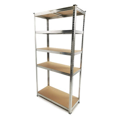 Regal kovinski-medijapan 180x90x40cm, 5x175kg