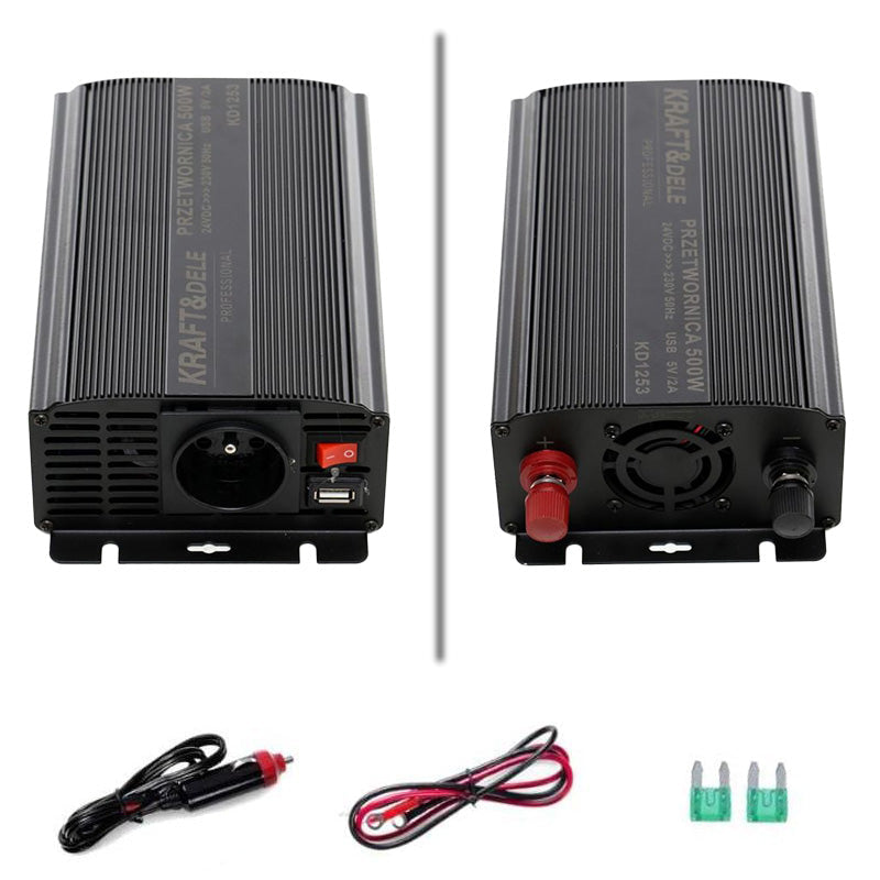 Pretvornik napetosti 12V na 230V 500/1000W