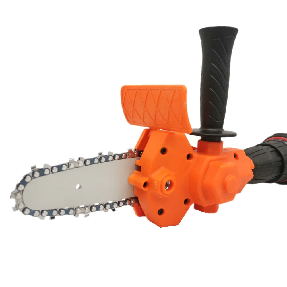 Adapter za spreminjanje vrtalnika v motorno žago