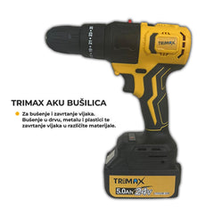 Trimax Aku set 5v1 s kovčkom in dodatki