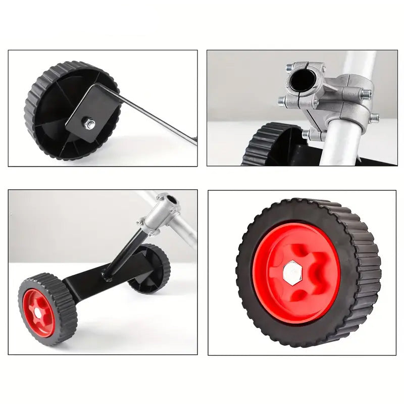 Univerzalna podporna kolesa za trimerje