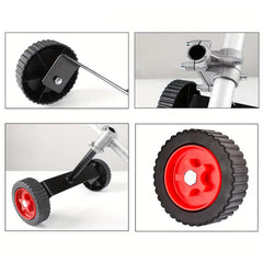 Univerzalna podporna kolesa za trimerje