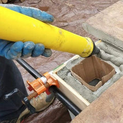 XL ročna črpalka za cement in fugiranje + 4 nastavki
