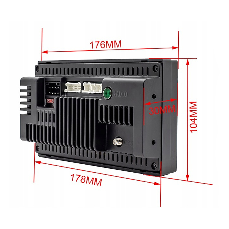 Avtoradio Android 7" z GPS-om + kamera 4x45W