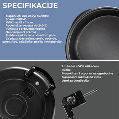 XXL Električna peč za pico