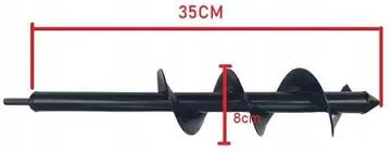 Sejalnik za obdelavo zemlje 8x35cm