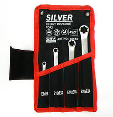 4-delni set nasadnih ključev Torx E6 - E24