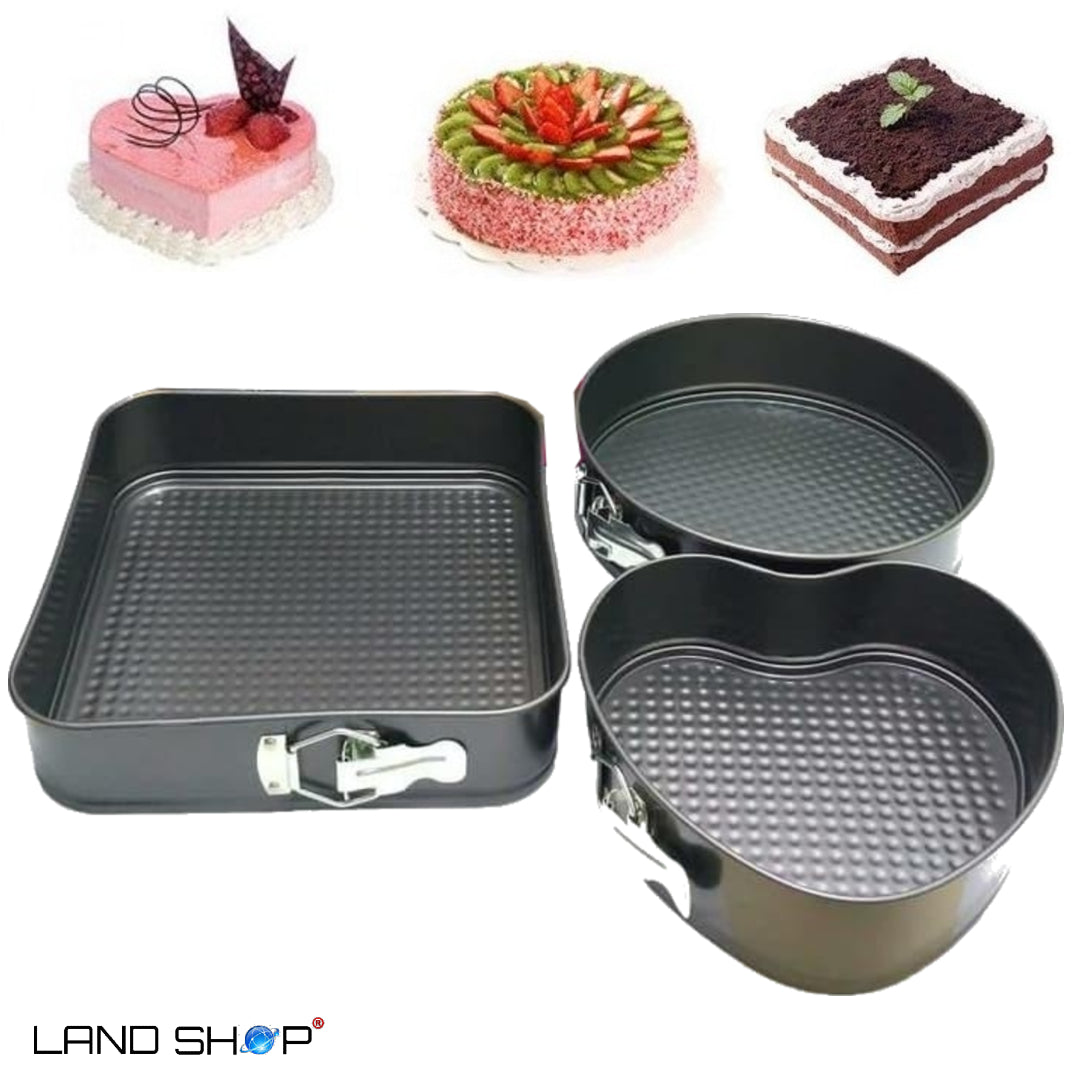 Set 3 modelov za torte in kolačke