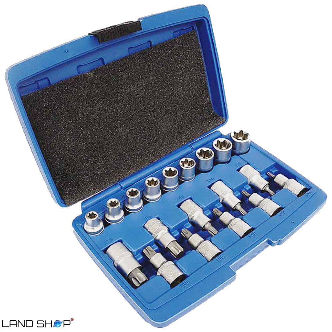 Set nasadnih ključeva Torx 19DIJ T20-70- E10-24 1/4"