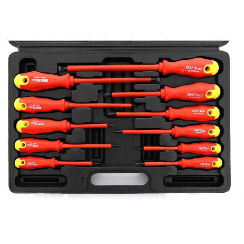 11-delni set izvijačev, izoliran