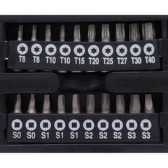 XXL Set izvijačev in nastavkov 100/1 + TORX SET