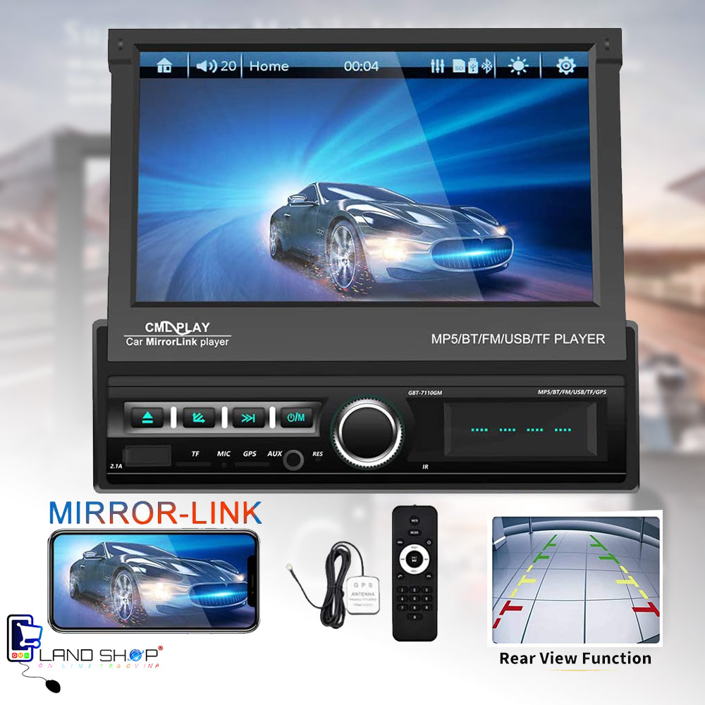 Bluetooth MP5 Multimedijalni Autoradio